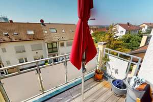 Porsche praktisch vor der Haustür: 3-Zimmer Wohnung mit zwei Balkonen und Tiefgaragenstellplatz – Wollinstraße 96, 70439 Zuffenhausen-Elbelen, Stuttgart – Vorschaubild 5