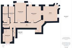 Altbauwohnung am Schrevenpark mit zwei Balkonen und großzügigem Grundriss – Die vollständige Adresse der Immobilie erhältst du vom Anbieter., 24103 Exerzierplatz, Kiel – Vorschaubild 2
