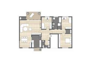 Großzügige 4-Zimmer-Eigentumswohnung mit Loggia u. Balkon in Bockum! – Bethelstraße 58, 47800 Bockum, Krefeld – Vorschaubild 3