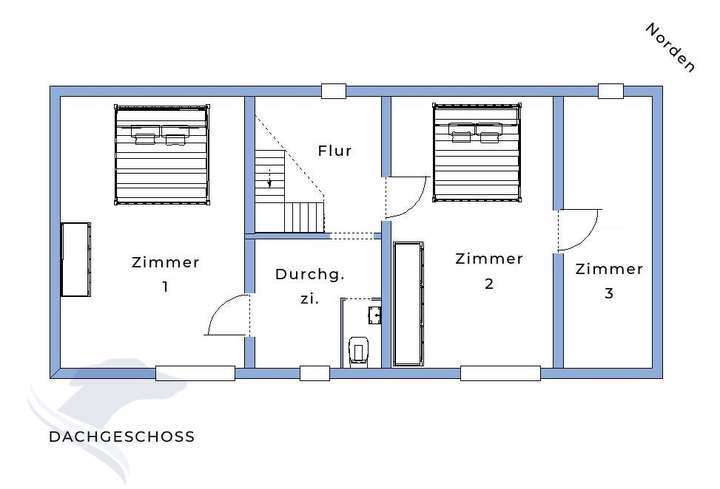 Dachgeschoss, nicht maßstabsge