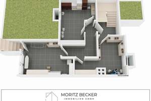 Vollständig saniertes Reihenmittelhaus mit Garten & Garage am Godehardikamp! – Die vollständige Adresse der Immobilie erhältst du vom Anbieter., 31139 Moritzberg / Bockfeld, Hildesheim – Vorschaubild 4
