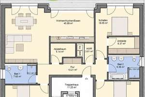 Großzügige Terrassenwohnung mit 16 x 3,5 m Südterrasse & Loggia | Ruhrtal Terrassen | Bochum-Stiepel – Krockhausstraße 11, 44797 Stiepel, Bochum – Vorschaubild 7