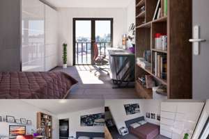 NEUBAU-STUDENTENAPPARTMENT ALS SOLIDE KAPITALANLAGE IN SAARBRÜCKEN – Poststraße 13, 66115 Malstatt, Saarbrücken – Vorschaubild 8