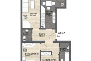 +++ Moderne 3-Zimmer-Wohnung mit Gründerzeitcharme und Balkon im Herzen von Pieschen +++ – Die vollständige Adresse der Immobilie erhältst du vom Anbieter., 1129 Pieschen-Nord/Trachenberge, Dresden – Vorschaubild 18