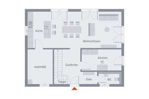 EINFAMILIENHAUS MIT VERSETZTEM PULTDACH – Wittenberg (Kreis) – Vorschaubild 8