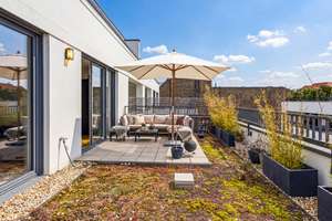 ** Penthouse-Feeling im Neubau am Volkspark Wilmersdorf **