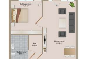 Moderne, barrierefreie 2-Zimmer-Wohnung mit Aufzug und Balkon – zentral & komfortabel – Die vollständige Adresse der Immobilie erhältst du vom Anbieter., 39114 Werder, Magdeburg – Vorschaubild 8