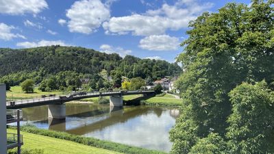 Zwischen Wasser und Wald - Penthouse an der Weser