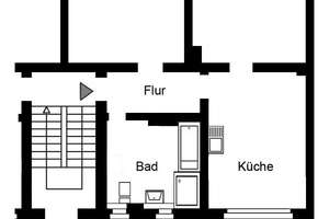 Modernisierte 2-Zi.-Whg eigenem Gartenanteil, Holzdielen und Wohnküche in direkter Waldrandlage auf – Am Nachtigallental 8, 45149 Margarethenhöhe, Essen – Vorschaubild 3
