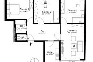 AIGNER - 4-Zi.-Wohnung mit idealer Aufteilung & Balkon direkt am Univiertel! – Die vollständige Adresse der Immobilie erhältst du vom Anbieter., 80799 Universität, München – Vorschaubild 10