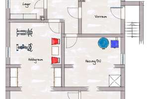 Wohnhaus mit Nebengebäude in Dechsendorf...Platz, Platz, Platz! – Die vollständige Adresse der Immobilie erhältst du vom Anbieter., 91056 Dechsendorf West, Erlangen – Vorschaubild 2