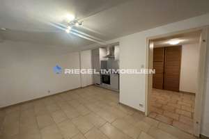 Sie hier? Wir auch! Gepflegte 1-Zimmer-Souterrainwohnung mit Einbauküche in Mannheim-Wallstadt