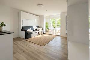 Möbliertes 1-Zimmer-Apartment Münchner Freiheit – kernsaniert, Top-Infrastruktur – Die vollständige Adresse der Immobilie erhältst du vom Anbieter., 80802 Münchner Freiheit, München – Vorschaubild 1