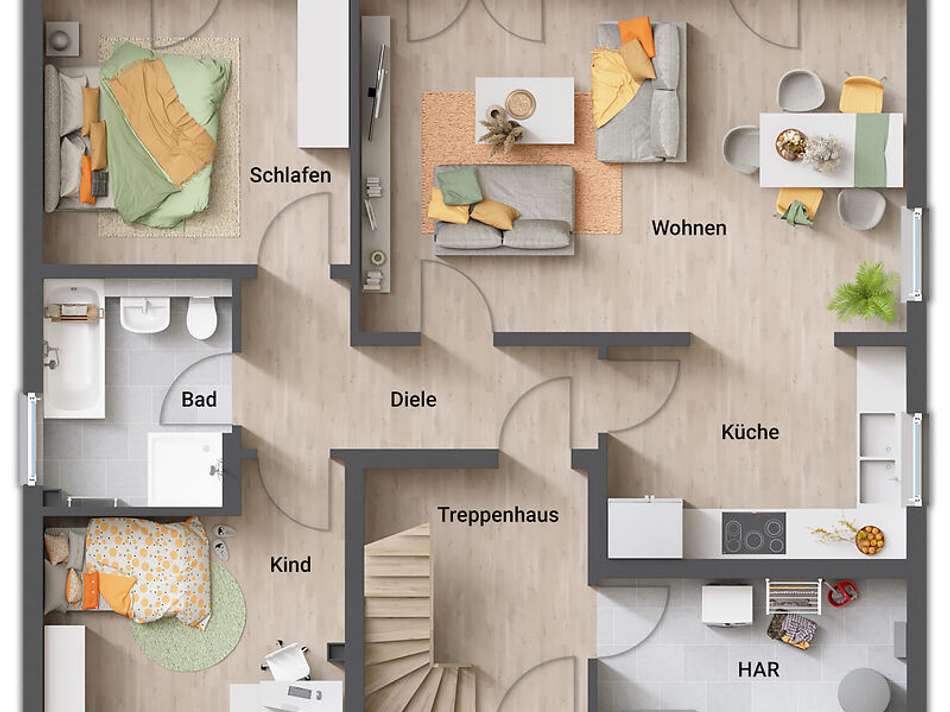 Grundriss-Einfamilienhaus-Mitw