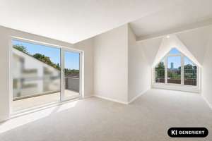 Moderne Dachgeschosswohnung mit traumhaftem Ausblick – 53129 Dottendorf, Bonn – Vorschaubild 5