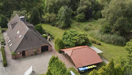 Bild von Großes Landhaus mit Werkstatt auf 5000 m² Grundstück plus Nebengebäude.