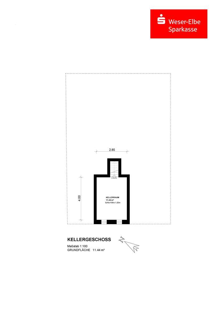 Grundriss Kellergeschoss