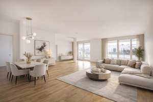 Citynahes Wohnen mit Ruhe und Komfort - Stilvolle 4,5-Zimmer-Wohnung mit Loft-Charakter und Südte...