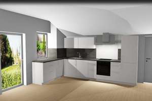 wunderschöne 4-Zimmer Whg. mit Balkon und Einbauküche  – Tannenstr. 15, 84061 Ergoldsbach – Vorschaubild 3