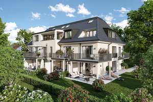 Helle 2 Zimmer OG NEUBAU-Wohnung mit Südausrichtung, großem Balkon in Bestlage von Waldtrudering