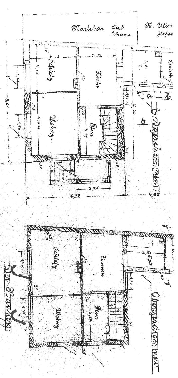 Grundriss EG OG 