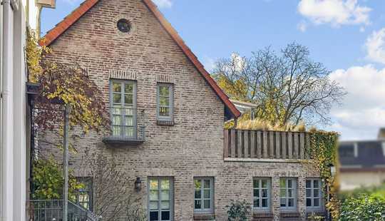 Bild von Lesum: Stilvolles Kapitänshäuschen mit großer Dachterrasse