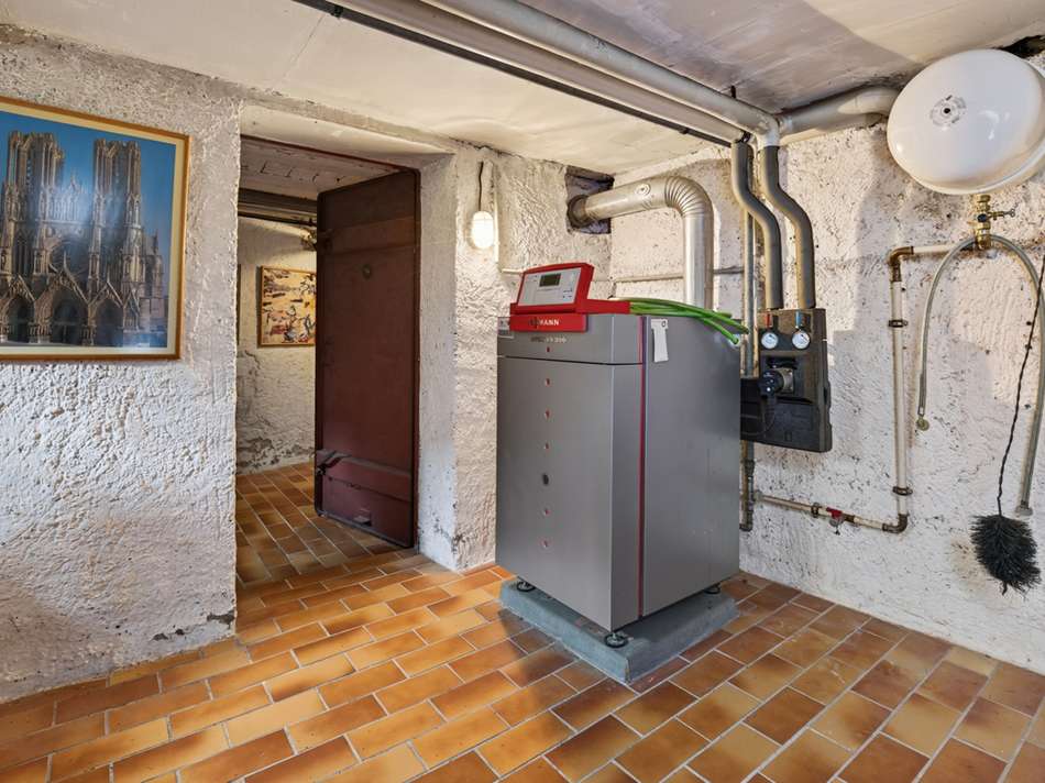 Heizraum im Vorderhaus
