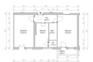 Helle vermietete 2-Zimmer-Altbauwohnung mit Südbalkon (WE45) – Die vollständige Adresse der Immobilie erhältst du vom Anbieter., 13359 Gesundbrunnen, Berlin – Vorschaubild 16
