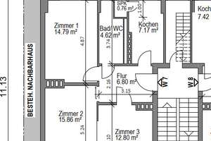 Brühlervorstadt | 2 Zimmer | WG-tauglich
63 qm WFL | renovierungsbedürftig |sofort frei – Ottostraße 38, 99092 Brühlervorstadt, Erfurt – Vorschaubild 9