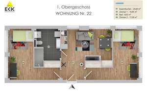 🏡 Acht Wohnungen. Acht Chancen. Ein neues Kapitel. 8️⃣ top-sanierte 2-Zimmer-Wohnungen in Bonn – Königswinterer Straße 250, 53227 Limperich, Bonn – Vorschaubild 7