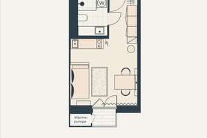 möbliertes Studio Smart (All-In Miete)  – Halberstädter Straße 51, 39112 Sudenburg, Magdeburg – Vorschaubild 17