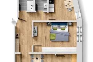 Modernisierter Altbautraum im Herzen des Stuttgarter Südens: 3-Zimmer, 2 Badezimmer und Loggia – Die vollständige Adresse der Immobilie erhältst du vom Anbieter., 70180 Lehen, Stuttgart – Vorschaubild 23