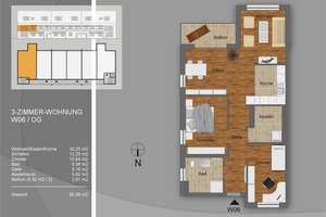 Gemütliche 3-Zimmer-Etagenwohnung mit Balkon in Schriesheim – Ruhweg 1, 69198 Schriesheim – Vorschaubild 12