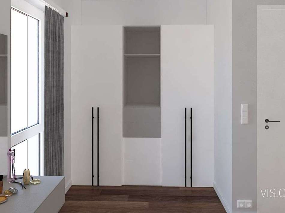 Ansicht Schlafzimmer