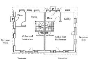 Ein Ensemble aus zwei strandnahen Doppelhäusern (4x DHH-Fewos, einzeln erwerbbar) – Die vollständige Adresse der Immobilie erhältst du vom Anbieter., 25938 Utersum – Vorschaubild 16