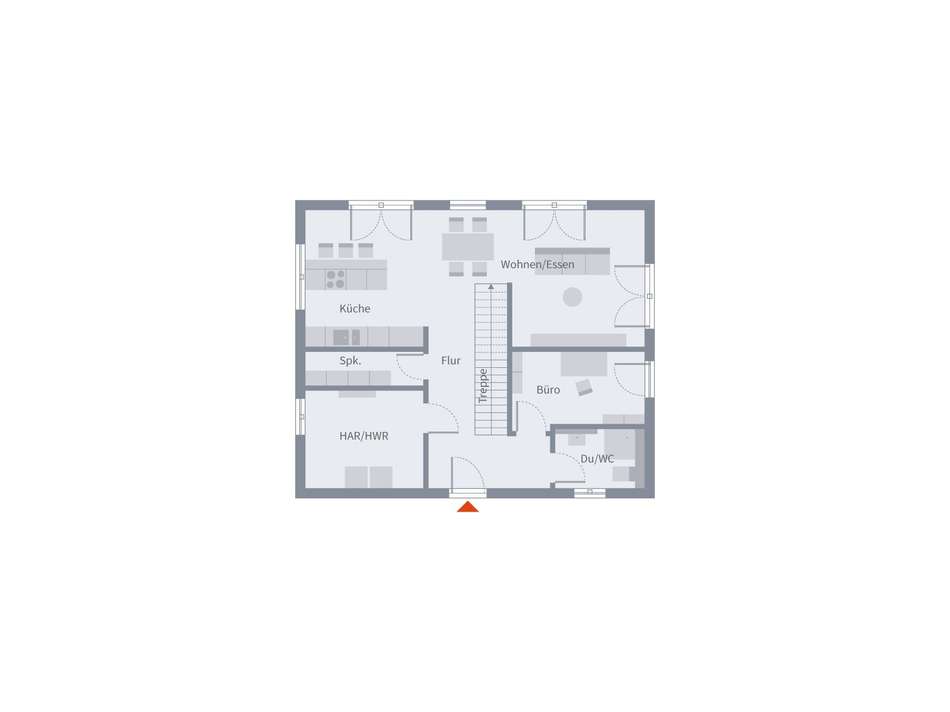 Grundriss Erdgeschoss