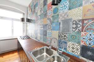 STILVOLL AUSGESTATTET - ALTBAUCHARME MIT HOHEN DECKEN, STUCK & SCHÖNEN HOLZDIELEN - MIT BALKON – Exerzierstr. 19 rr, 13357 Gesundbrunnen, Berlin – Vorschaubild 7