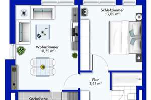 Gemütliche 2-Zimmer-Wohnung in ruhiger Lage von Tolkewitz – 1279 Tolkewitz/Seidnitz-Nord, Dresden – Vorschaubild 11