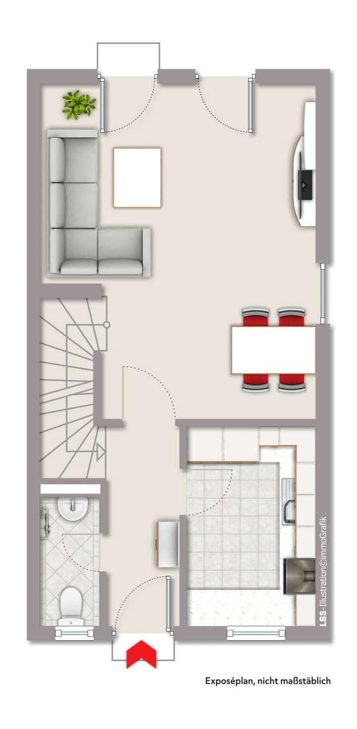 Grundriss Erdgeschoss