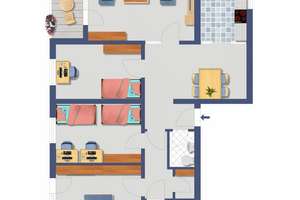 Leerstand - 4-Zimmer ETW mit Loggia in Köln-Niehl - ohne Käuferprovision – 50735 Niehl, Köln – Vorschaubild 3