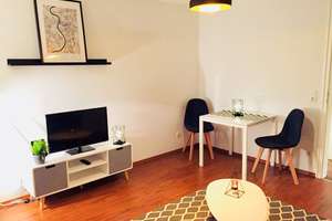 *City-Apartment* 2 Zimmer-Wohnung möbliert inkl. W-Lan & TV & Strom – Sonnenwall 62, 47051 Altstadt, Duisburg – Vorschaubild 2