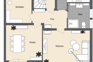 Modernisiertes Reihenmittelhaus mit zwei WE und ausgebautem Dachgeschoss – Die vollständige Adresse der Immobilie erhältst du vom Anbieter., 89079 Wiblingen, Ulm – Vorschaubild 18