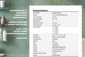 Modernisierte 2-Zimmer-Wohnung mit Loggia in attraktiver Kölner Lage! Kasparstraße 14, Köln - WE3 – Kasparstraße 14, 50670 Neustadt/Nord, Köln – Vorschaubild 13