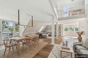 Exklusives Wohnen über zwei Ebenen -           Außergewöhnliche Maisonette-Wohnung mit Dachterrasse