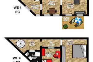 Charmante Maisonettewohnung im idyllischen Buckau inkl. 3 Zimmern+Gäste-WC+Terrasse+Balkon+Duschbad – Gnadauer Str. 3, 39104 Magdeburg – Vorschaubild 17