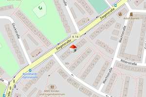 Frisch sanierte 3-Zimmerwohnung – Ziegelstraße 57, 23556 Sankt Lorenz Nord, Lübeck – Vorschaubild 1