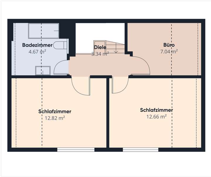 Wohnbeispiel Dachgeschoss