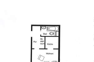Charmantes 1-Zimmer-Apartment mit Loggia in begehrter Lage an der Rothenbaumchaussee – Die vollständige Adresse der Immobilie erhältst du vom Anbieter., 20148 Rotherbaum, Hamburg – Vorschaubild 6