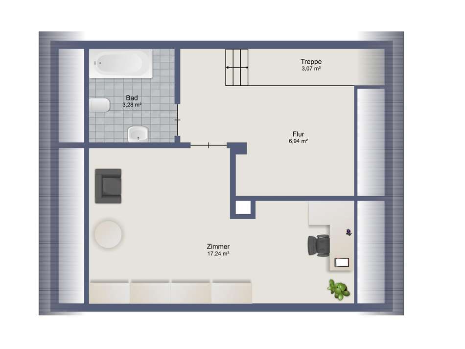 Grundriss Dachgeschoss