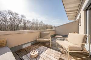AIGNER-Modernes Stadthaus am Waldrand mit Dachterrasse – Die vollständige Adresse der Immobilie erhältst du vom Anbieter., 80995 Lerchenau-West, München – Vorschaubild 11
